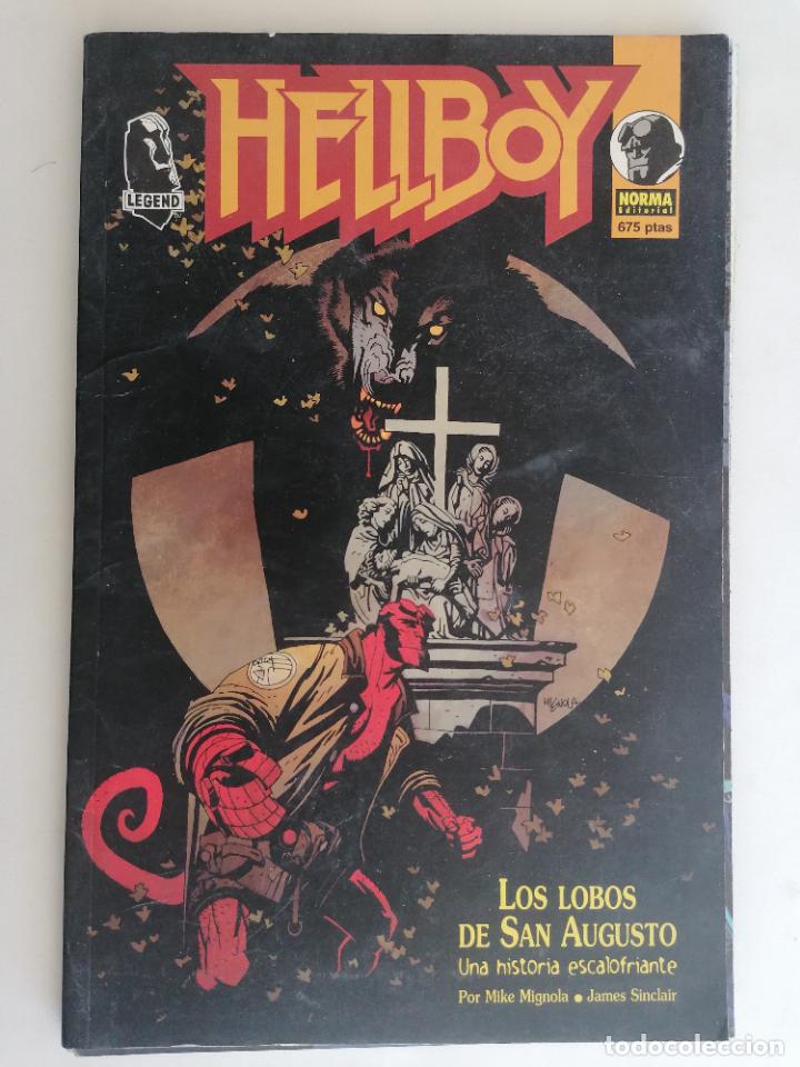 hellboy, los lobos de san augusto, por mike mig - Buy European comics,  publisher Norma on todocoleccion