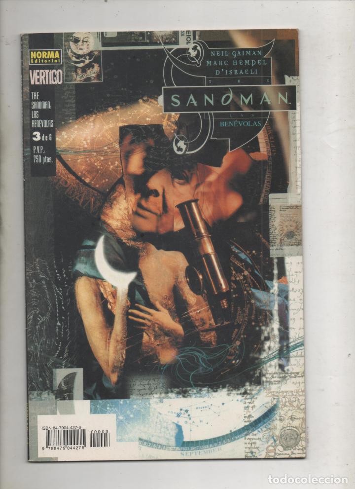 C&oacute;mics: THE SANDMAN LAS BENEVOLAS N&ordm;3 . NORMA . VERTIGO -A2 - Foto 1