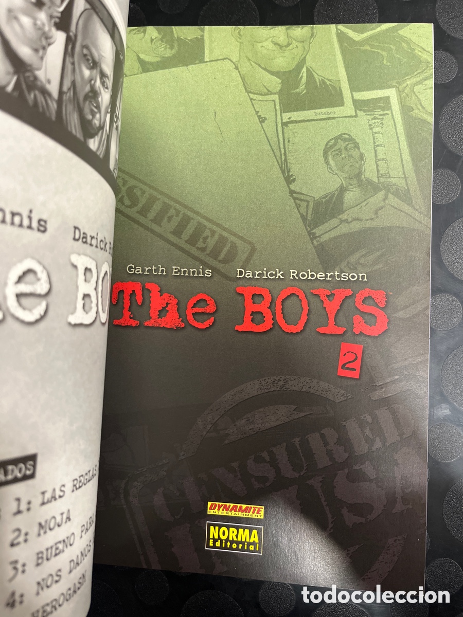 C&oacute;mics: THE BOYS N.2 MOJA de GARTH ENNIS DYNAMITE ENTERTAINMENT ( 2007/2013 ) - Foto 3