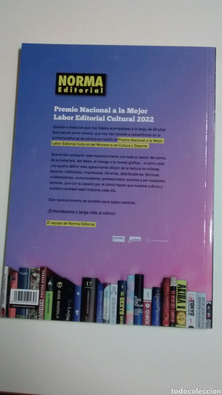C&oacute;mics: DESCUBRE PLUS. COMIC EUROPEO.OTO&Ntilde;O 2022. NORMA EDITORIAL. - Foto 2