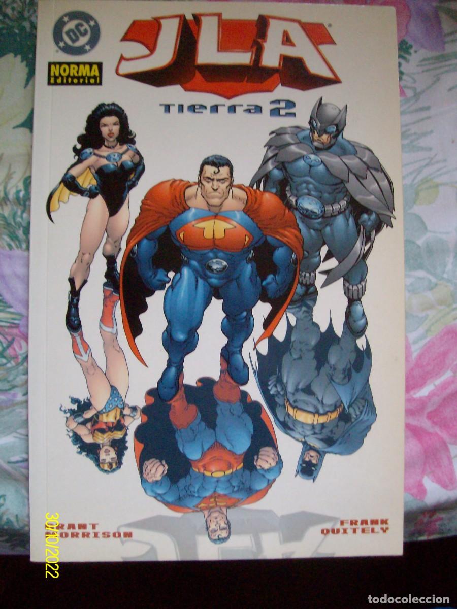 C&oacute;mics: JLA TIERRA 2 GRANT MORRISON TOMO DC - Foto 1