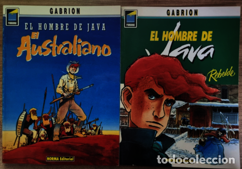 C&oacute;mics: El Hombre de Java.Lote 2 tomos.Gabrion.Norma Editorial - Foto 1