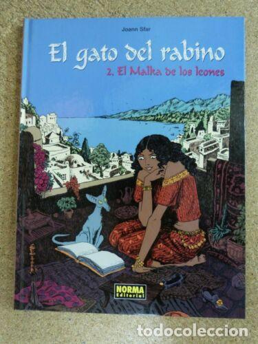 C&oacute;mics: El Gato del Rabino.Tomo 2.El Malka de los Leones.Joann Sfar.Norma