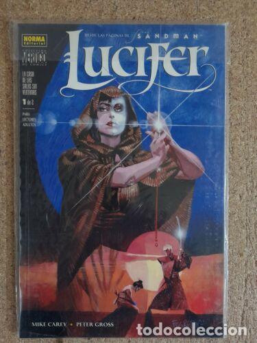 C&oacute;mics: DC Vertigo.Lucifer.La Casa De Las Salas Sin Ventanas.Completa de 2 Tomos.Norma - Foto 1