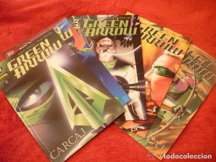 C&oacute;mics: GREEN ARROW: CARCAJ - COMPLETA 1 AL 5 - NORMA (COMO NUEVA) - Foto 1