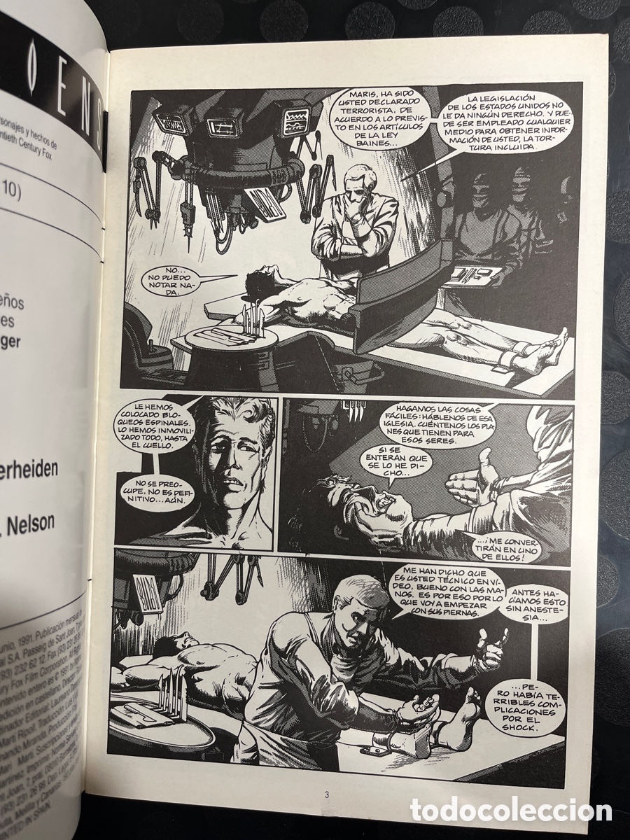 C&oacute;mics: ALIENS N.4 SERIE NOSTROMO ( 1991 ) - Foto 3