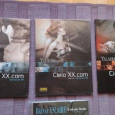 Cómics: CIELO XX.COM, VOLUMEN 1-2-3 + EL CIELO SOBRE BRUSELAS (YSLAIRE). Lote 375609249