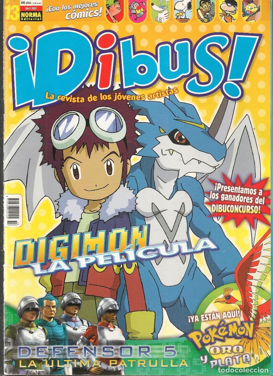 C&oacute;mics: &iexcl; DIBUS !. N&ordm; 13. DIGIMON, LA PEL&Iacute;CULA. SIN POSTER. NORMA.(ST/B2) - Foto 1