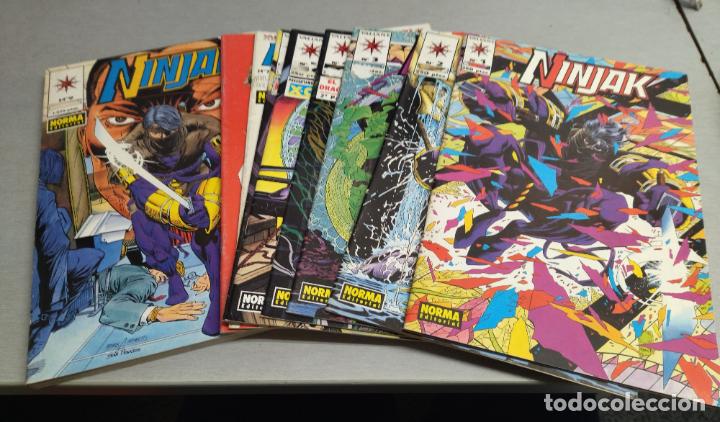 C&oacute;mics: NINJAK / COMPLETA 9 N&Uacute;MEROS / VALIANT - NORMA - Foto 1