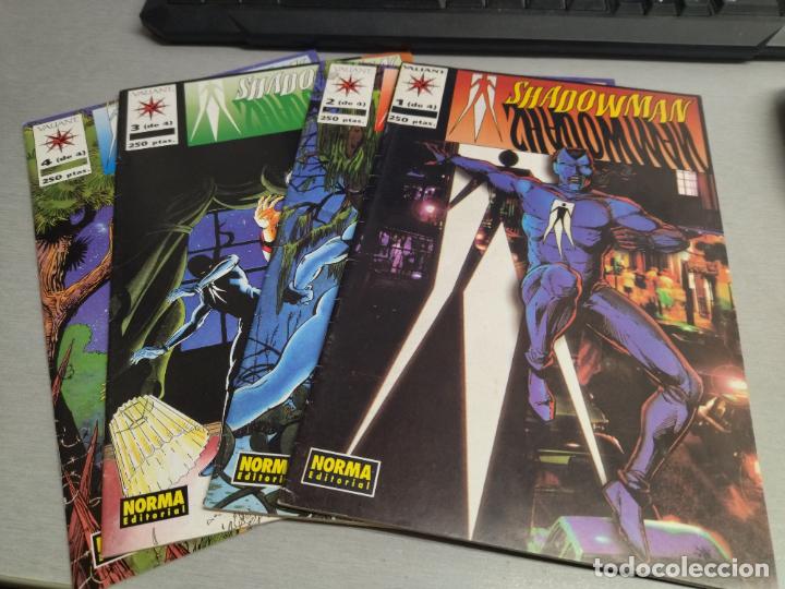 C&oacute;mics: SHADOWMAN / MINISERIE COMPLETA DE 4 N&Uacute;MEROS / VALIANT - NORMA - Foto 1