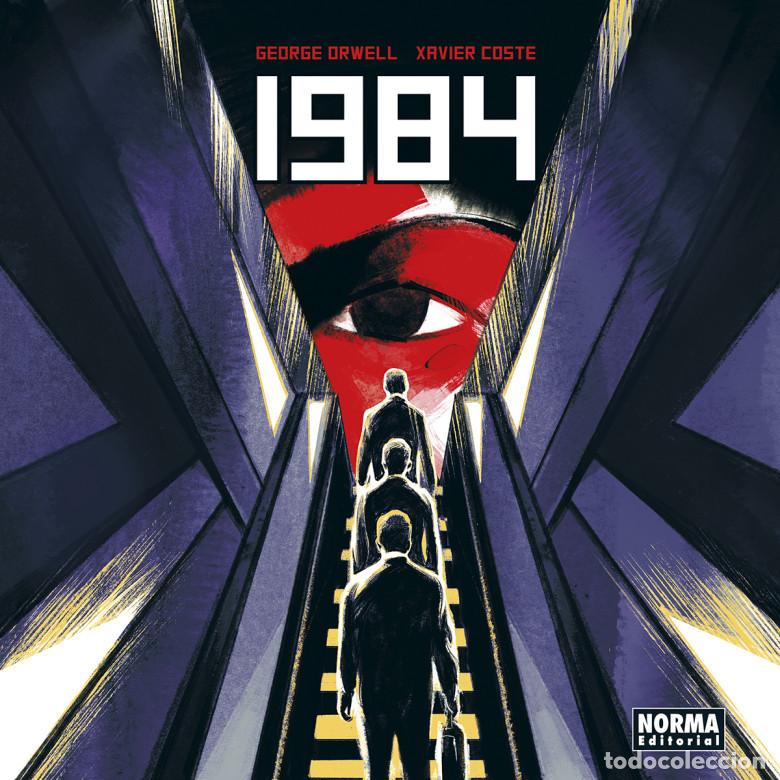 C&oacute;mics: C&oacute;mics. 1984 - Xavier Coste / George Orwell (Carton&eacute;) - Foto 1