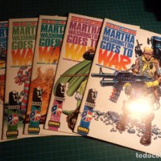 Cómics: MARTA WASHINGTON GOES TO WAR. COMPLETA. 5 EJEMPLARES. NORMA. MBE.