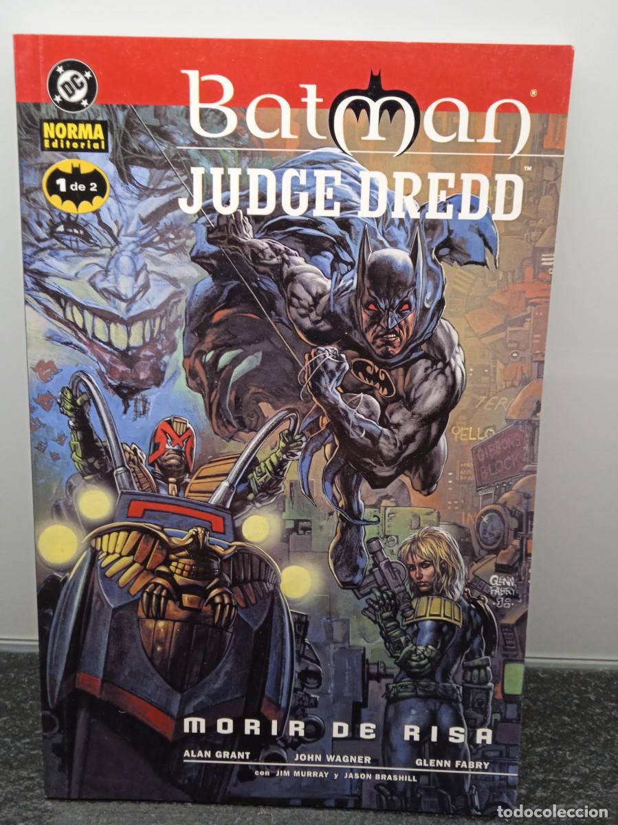 batman juez dredd. morir de risa 2 tomos. compl - Buy Comics USA, publisher  Norma on todocoleccion