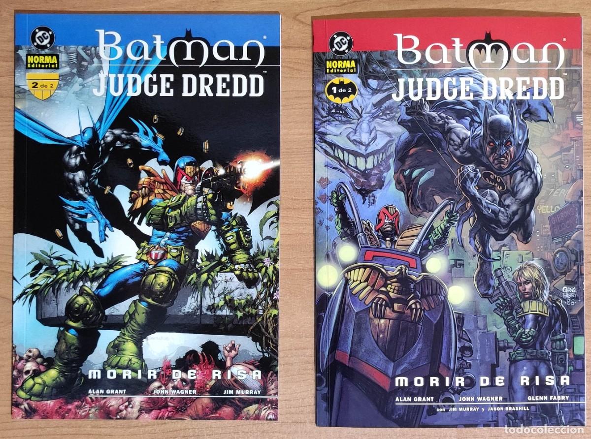 C&oacute;mics: BATMAN MORIR DE RISA - JUDGE DREDD - DOS EJEMPLARES COLECCI&Oacute;N COMPLETA - Foto 1