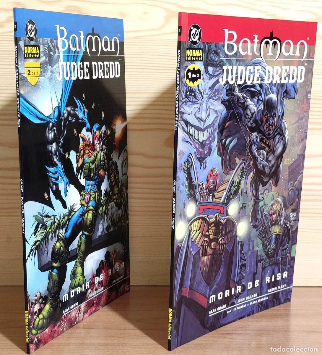 C&oacute;mics: BATMAN MORIR DE RISA - JUDGE DREDD - DOS EJEMPLARES COLECCI&Oacute;N COMPLETA - Foto 3