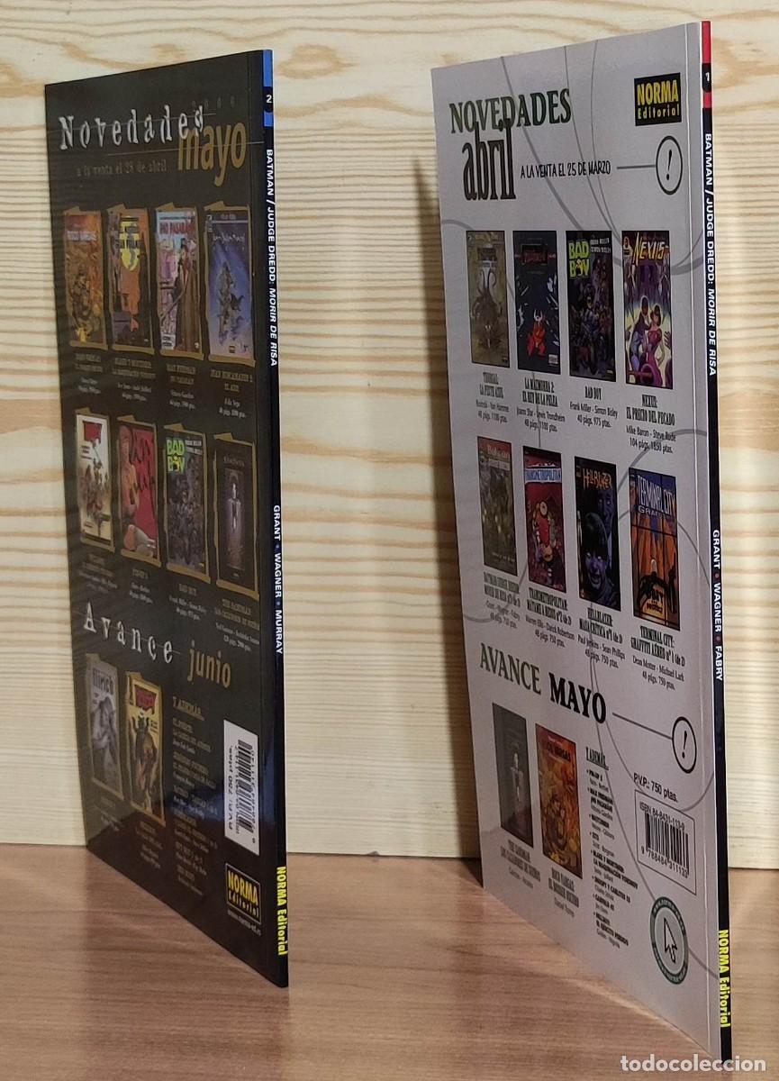 C&oacute;mics: BATMAN MORIR DE RISA - JUDGE DREDD - DOS EJEMPLARES COLECCI&Oacute;N COMPLETA - Foto 4