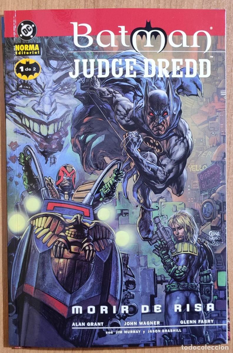 C&oacute;mics: BATMAN MORIR DE RISA - JUDGE DREDD - DOS EJEMPLARES COLECCI&Oacute;N COMPLETA - Foto 5
