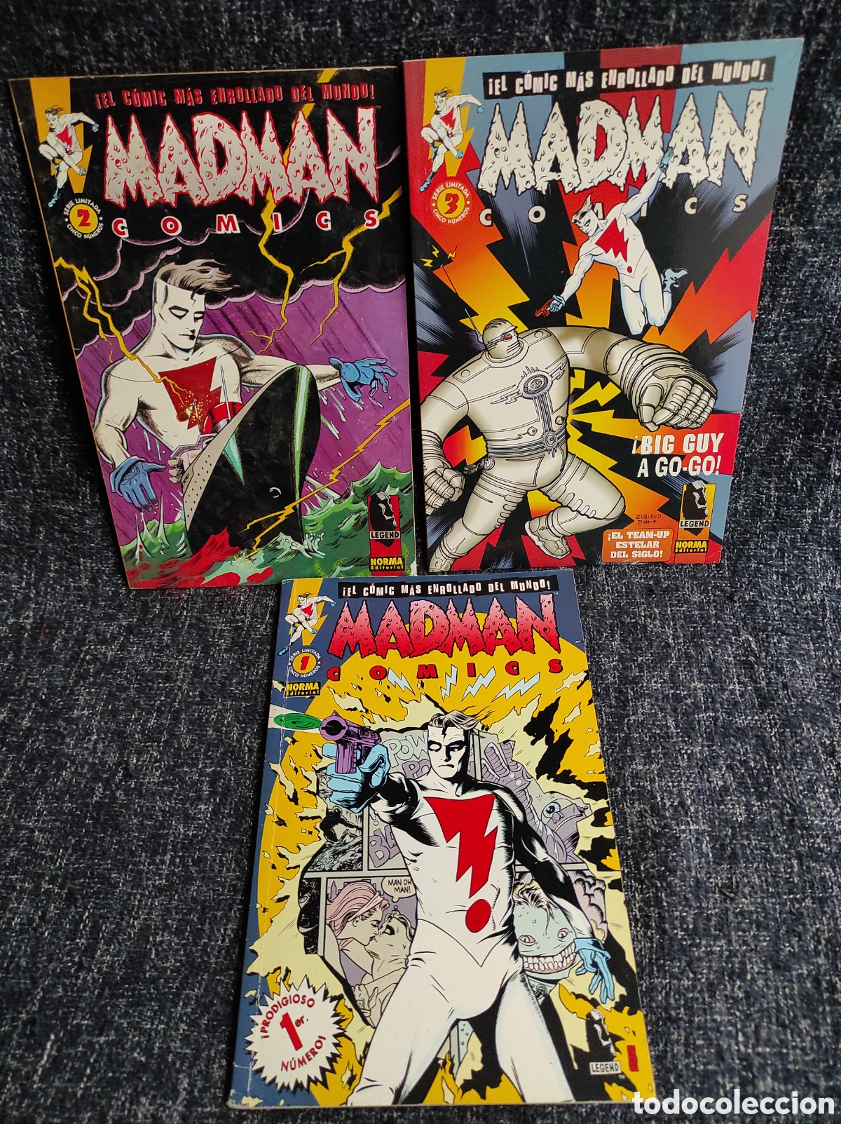 C&oacute;mics: MADMAN - LOTE DE 3 EJEMPLARES -ED. NORMA EDITORIAL - Foto 1