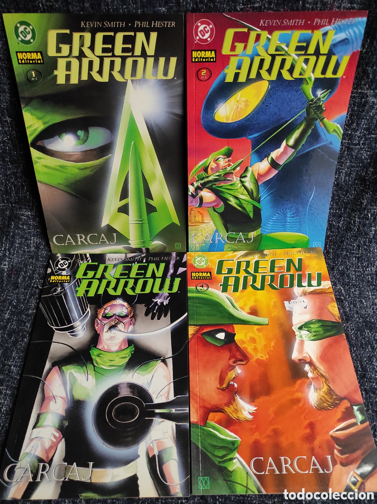 C&oacute;mics: GREEN ARROW - LOTE DE 4 EJEMPLARES -ED. NORMA EDITORIAL - Foto 1