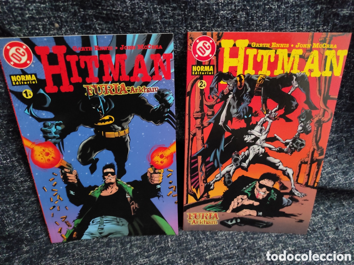 C&oacute;mics: HITMAN - FURIA EN ARKHAM N&ordm; 1 Y 2 -ED. NORMA EDITORIAL - Foto 1