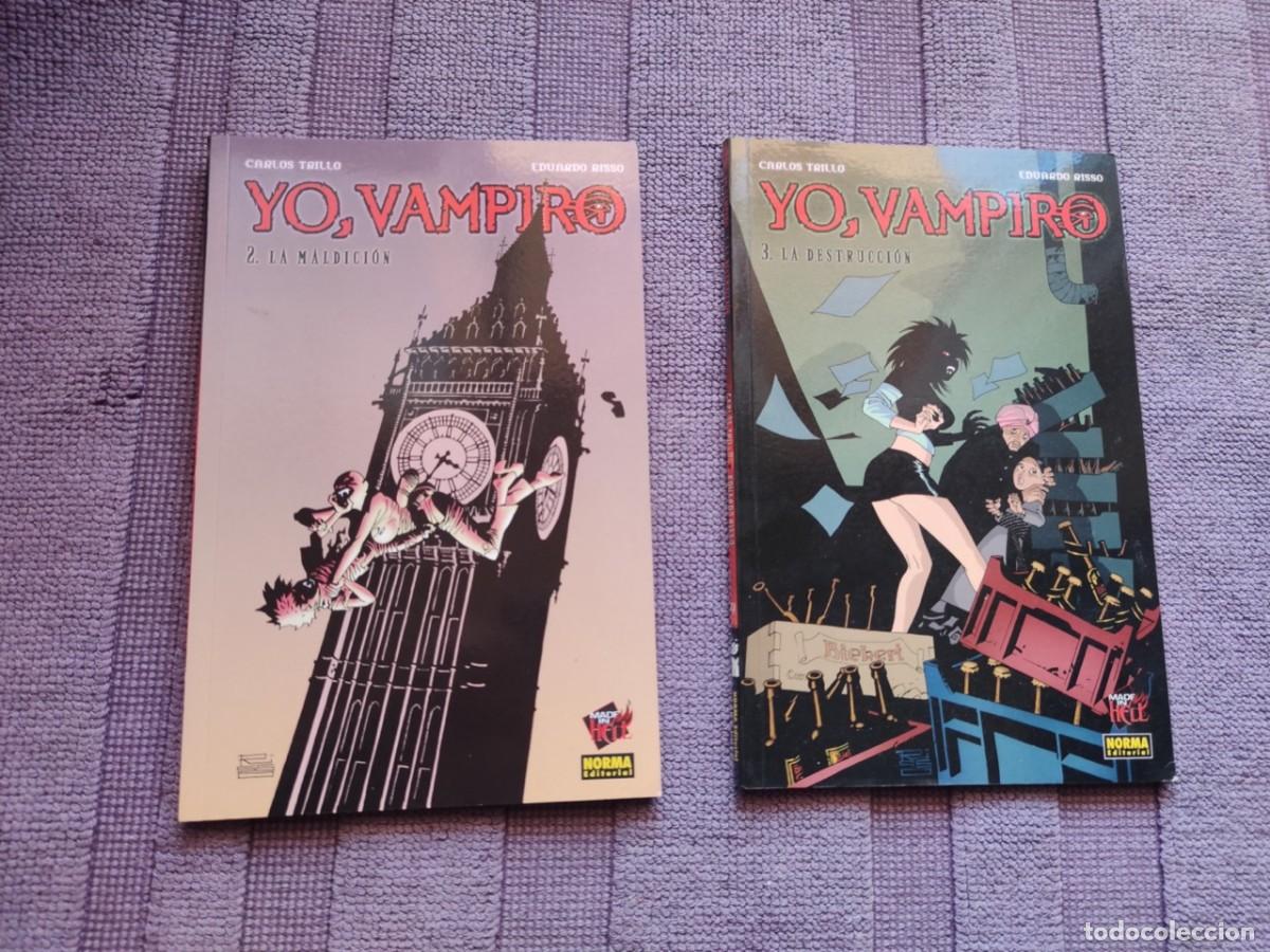 C&oacute;mics: YO, VAMPIRO (3 TOMOS) CARLOS TRILLO (NORMA). COMO NUEVOS - Foto 1