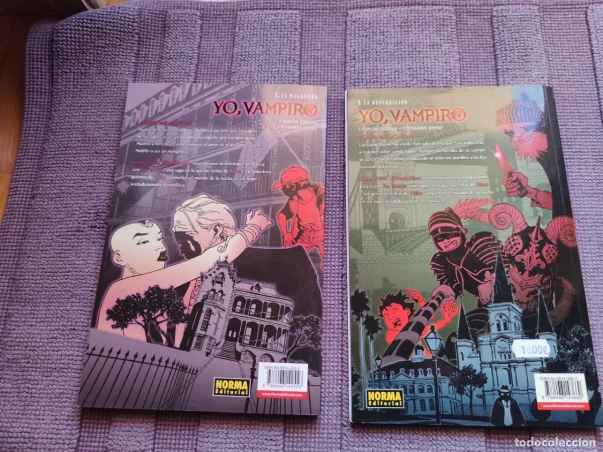 C&oacute;mics: YO, VAMPIRO (3 TOMOS) CARLOS TRILLO (NORMA). COMO NUEVOS - Foto 3