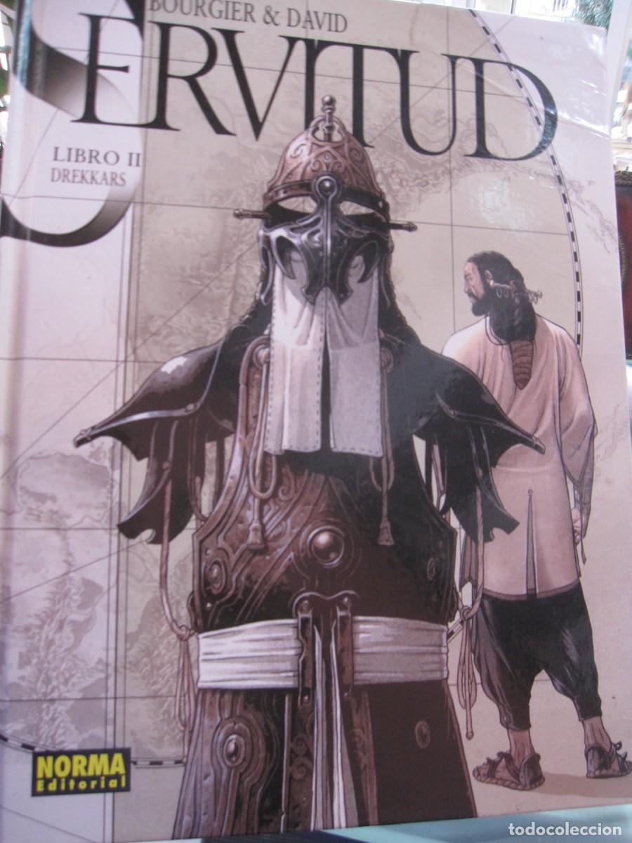 C&oacute;mics: SERVITUD LIBRO II: DREKKARS BOURGIER & DAVID EDIT NORMA A&Ntilde;O 2009 - Foto 1