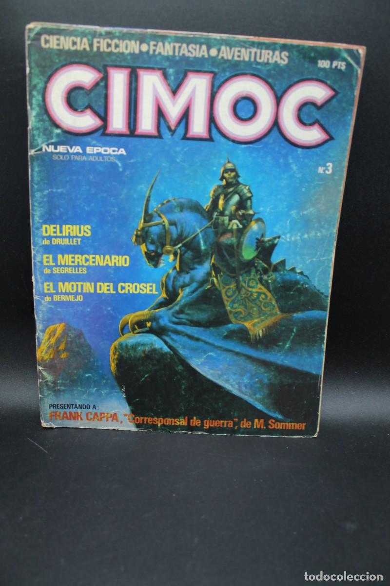 C&oacute;mics: LOTE 4 COMICS CIMOC NUMEROS 3-14-35-43 - Foto 2