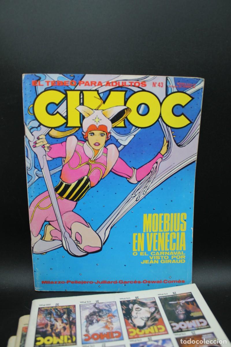 C&oacute;mics: LOTE 4 COMICS CIMOC NUMEROS 3-14-35-43 - Foto 5