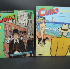 Cómics: LOTE 2 COMICS CAIRO NUMEROS 8 Y 35 NORMA COMICS