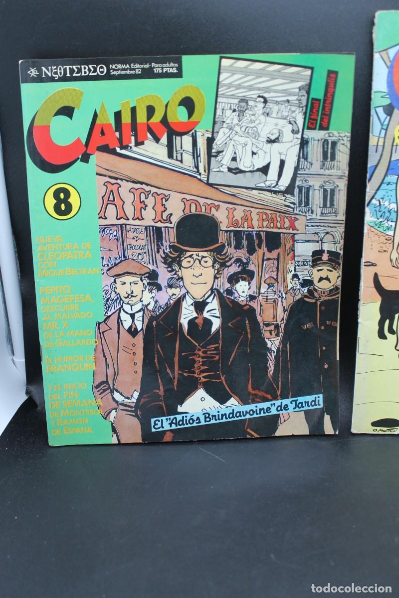 C&oacute;mics: LOTE 2 COMICS CAIRO NUMEROS 8 Y 35 NORMA COMICS - Foto 2