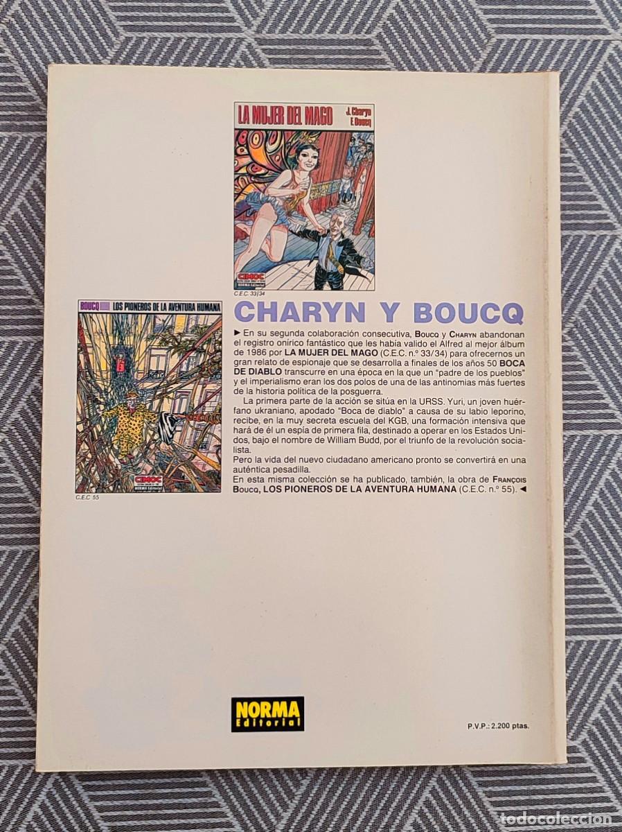 C&oacute;mics: BOCA DE DIABLO | CHARYN, BOUCQ - Foto 3