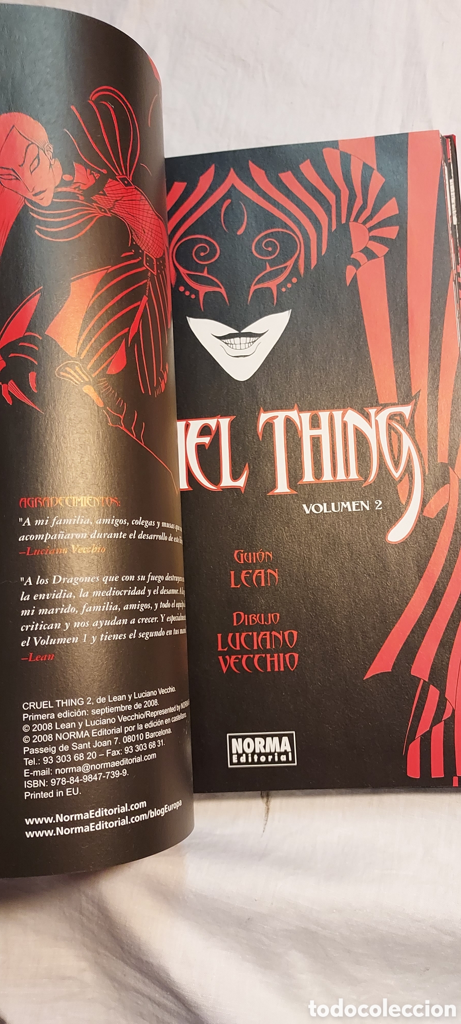 C&oacute;mics: CRUEL THINGS VOL 2.LEAN VECCHIO.NORMA EDITORIAL - Foto 9