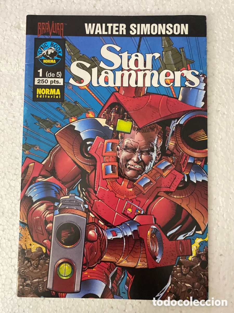 C&oacute;mics: STAR SLAMMERS de Walt Simonson #1 NORMA EDITORIAL - BRAVURA - Foto 1