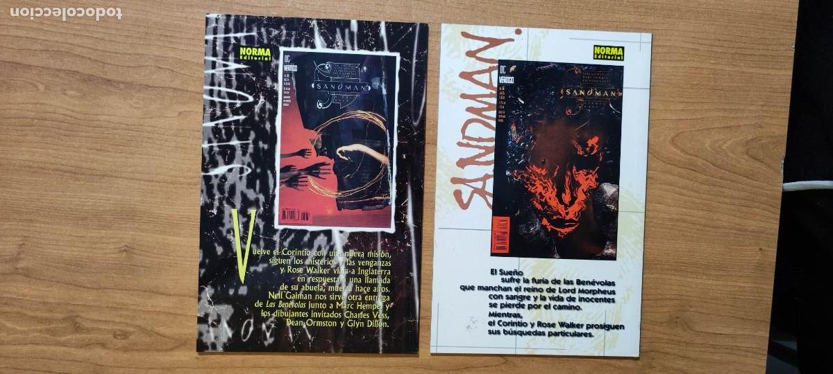 C&oacute;mics: THE SANDMAN DOS EJEMPLARES N&ordm;3 Y 5 - 1997 EDITORIAL NORMA. - Foto 2