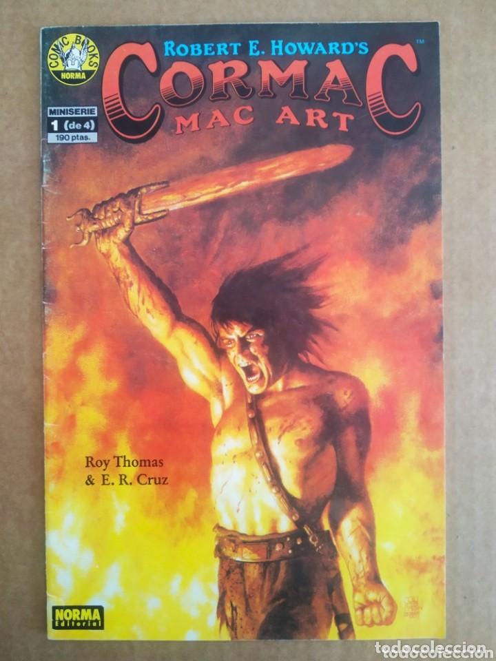 C&oacute;mics: CORMAC MAC ART 1 (DE 4) - ROBERT E. HOWARD - ROY THOMAS / E.R. CRUZ - NORMA - Foto 1