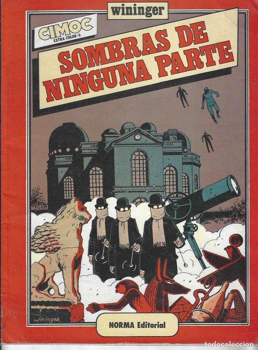Comics: SOMBRAS DE NINGUNA PARTE - WININGER - TOMO - NORMA - MUY BUEN ESTADO