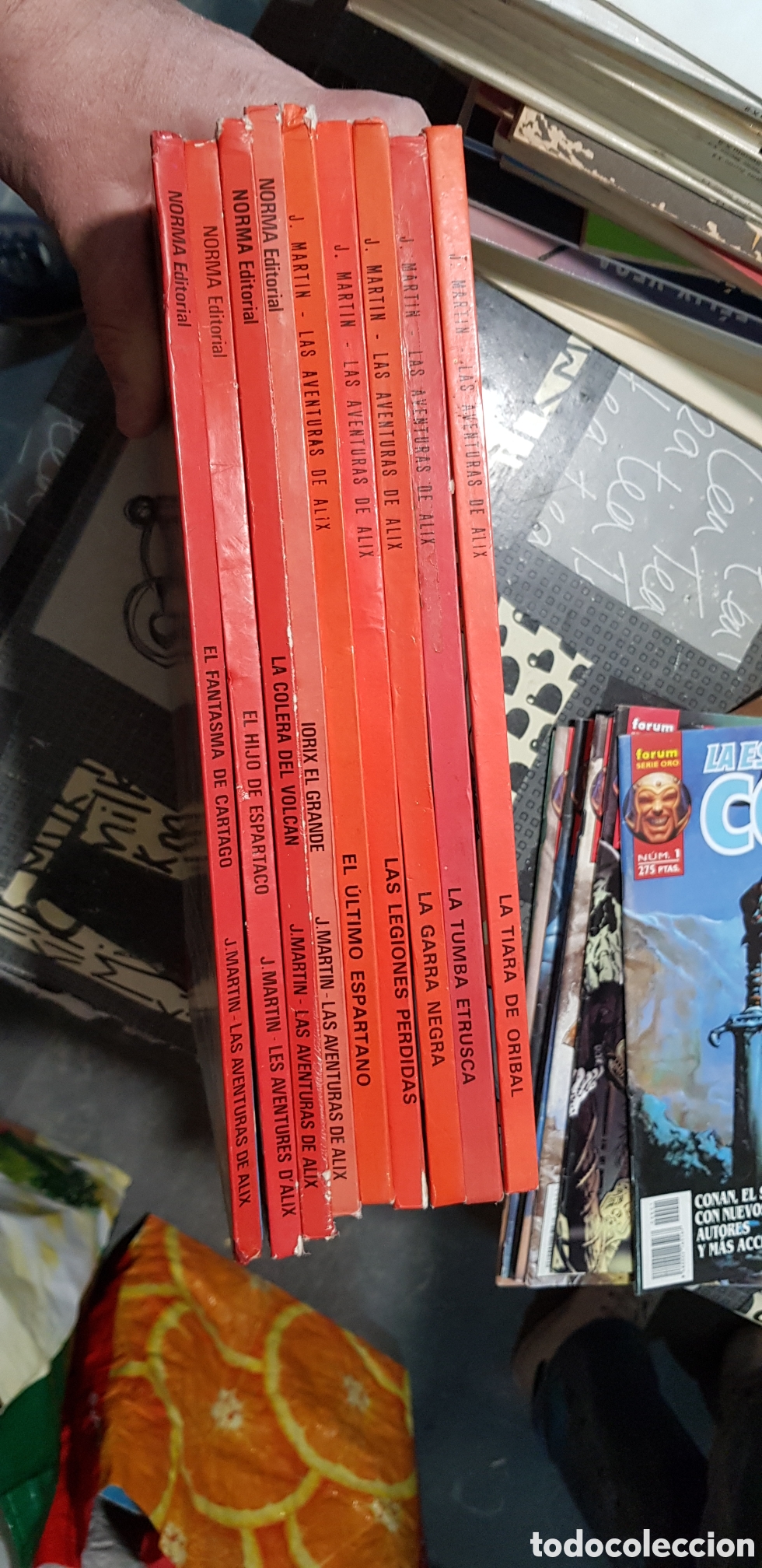 C&oacute;mics: ALIX COLECCION COMPLETA 10 NUMEROS EN TAPA DURA LOS 5 DE NORMA y LOS 5 DE OIKOS TAU