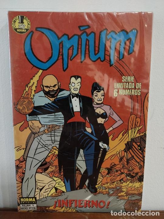 C&oacute;mics: OPIUM COMPLETA 6 N&Uacute;MEROS NORMA - Foto 1