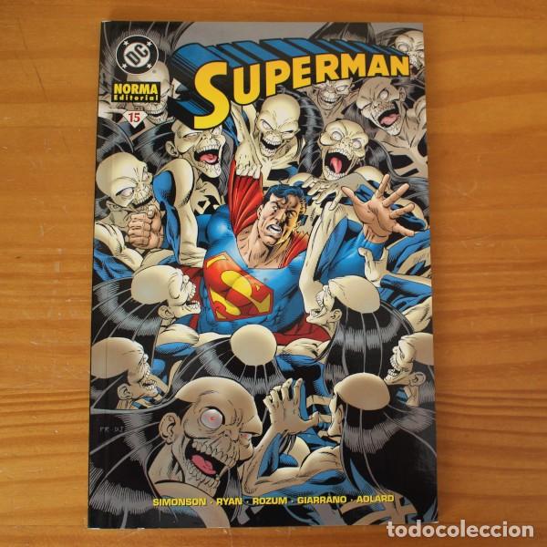 C&oacute;mics: SUPERMAN 15 SIMONSON RYAN ROZUM GIARRANO ADLARD. NORMA DC - Foto 1