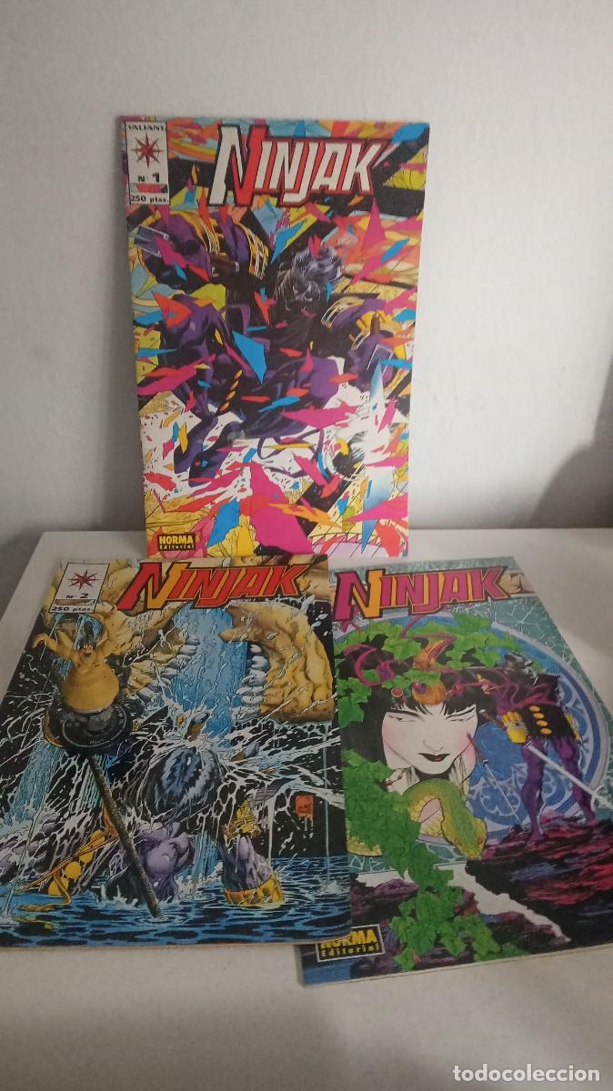 C&oacute;mics: Ninjak N&ordm; 1-3 - Foto 1