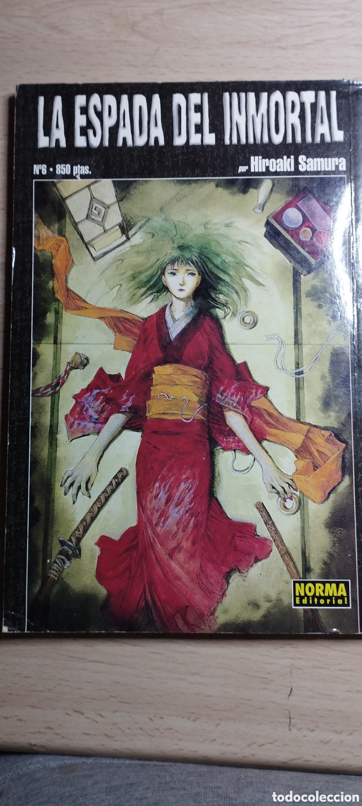 C&oacute;mics: La espada del inmortal 1997 Edit Norma .N6. Hiroaki Samura. - Foto 2