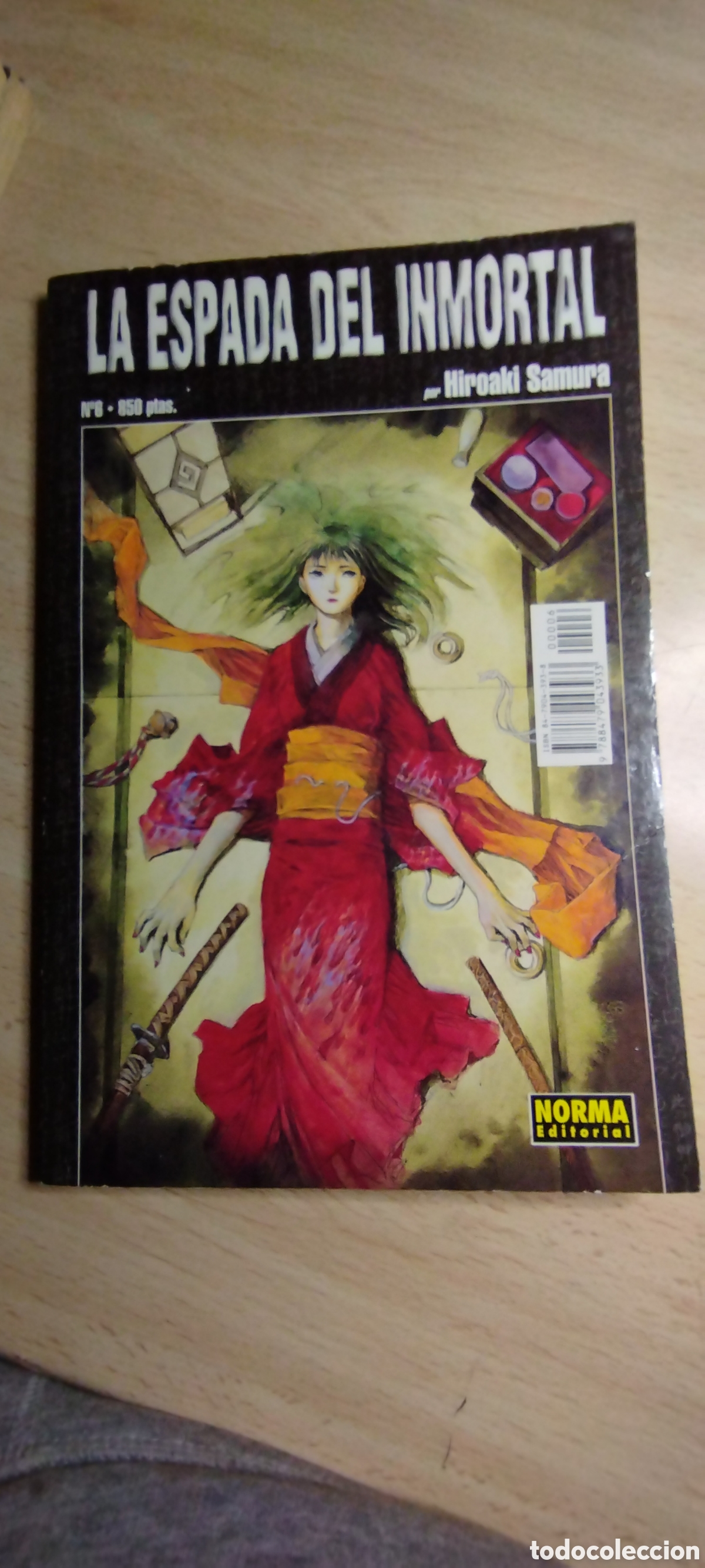 C&oacute;mics: La espada del inmortal 1997 Edit Norma .N6. Hiroaki Samura. - Foto 1