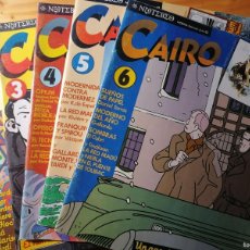 Cómics: SEIS EJEMPLARES DE CAIRO: DEL 1 AL 6. Lote 399035434