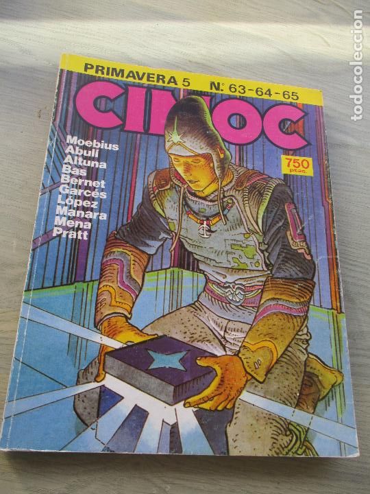 C&oacute;mics: CIMOC,PRIMAVERA 5- TRES COMICS, Ns&ordm;. 63,64,65.- - Foto 1