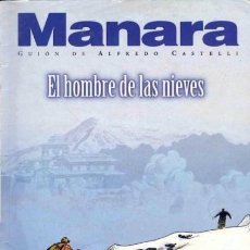 Cómics: EL HOMBRE DE LAS NIEVES (M MANARA / A. CASTELL) COL. MANARA COLOR Nº 16 - NORMA - IMPECABLE - OFI15J. Lote 400736919