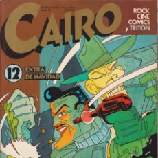 Cómics: CAIRO Nº12 - ROCK CINE COMICS Y TRITON - EXTRA NAVIDAD Nº12 - NORMA COMICS. Lote 401551354