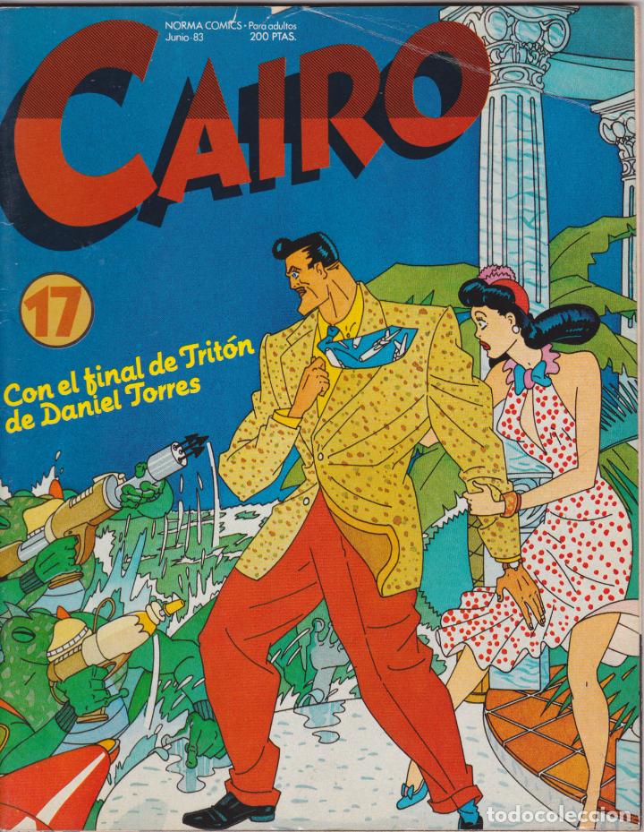 C&oacute;mics: CAIRO N&ordm;17 - CON EL FINAL DE TRIT&Oacute;N - PORTADA DE DANIEL TORRES - NORMA COMICS - Foto 1