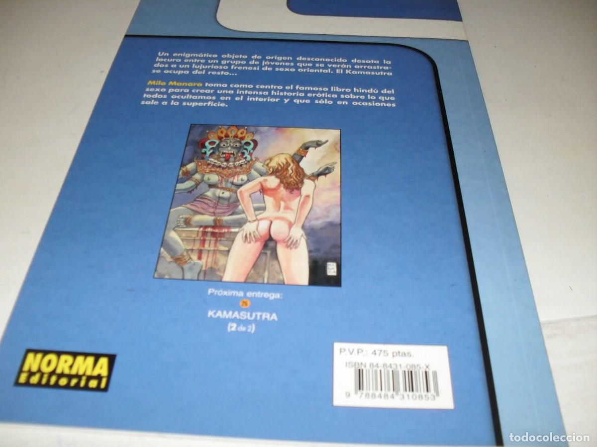 C&oacute;mics: COLECCION MILO MANARA 24 KAMASUTRA 1 .NORMA,1999.IMPECABLE. - Foto 2