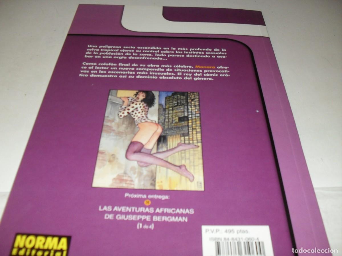 C&oacute;mics: COLECCION MILO MANARA 19 EL CLIC PARTE TERCERA 2.NORMA,1999.IMPECABLE. - Foto 2